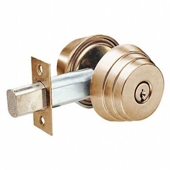 ARROW Deadbolt Cylindrical Satin Bronze Finish, 429K40