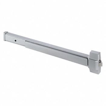 ARROW Rim Exit Device Satin Aluminum Passage, 429K61