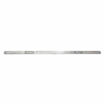 PRECISION BRAND Feeler Gauge SS 0.0005in PK12, 42DJ97