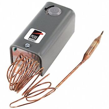 JOHNSON CONTROLS Temp Contrl -30-100 DegF 6ft Open LoSPST, 42FH65