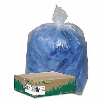 AEP EARTHSENSE Rcycl PlstcLnr 40x46 Clr 40to45gal PK100, 42MM24