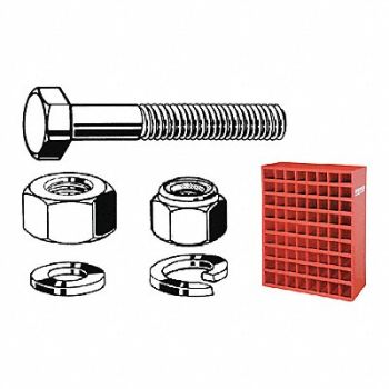 GRAINGER APPROVED HexHeadCapScrewAsrtmnt No ofPieces 2 270, 42PC03