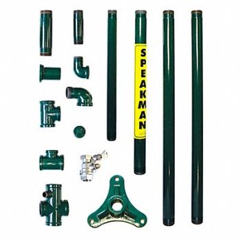 SPEAKMAN Stanchion 1-1/4 in Assembly Stand. Bowl, 42RF75