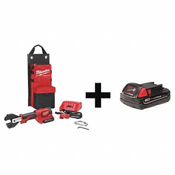 MILWAUKEE Cordless Cable Cutter Kit 14 in L 2.0Ah, 42UA13