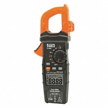 KLEIN TOOLS Clamp Meter Digital LCD 6000uF TRMS, 52ZK83