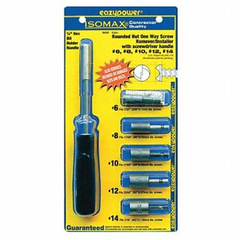 EAZYPOWER Screw Remover Screwdriver #8 to #14, 42W495