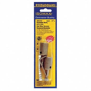 EAZYPOWER Screw Remover Screwdriver #12 #14 PK2, 42W497