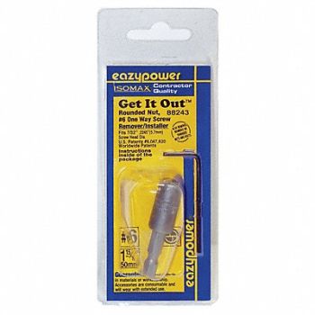 EAZYPOWER Screw Remover Screwdriver #6, 42W498