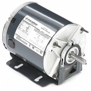 MARATHON MOTORS Farm Duty Motor 1/4 HP 1725 RPM 115V 48, 42X613