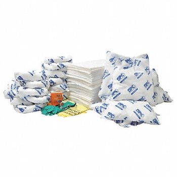 BRADY SPC ABSORBENTS Spill Control Cart Fill Oil-Based, 42X814