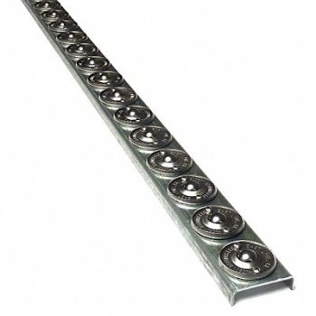 ASHLAND CONVEYOR Low Profile Ball Transfer Rail 5Ft L, 42X929