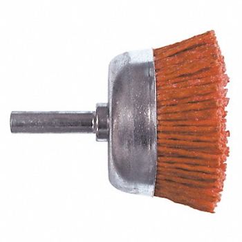 CENTURY DRILL AND TOOL Cup Brush Coarse Nylon 80 Grit 3 in., 42YZ66