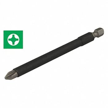 CENTURY DRILL AND TOOL Phillips AntiScuff Screwdriver Bit 2 4in, 42ZJ97