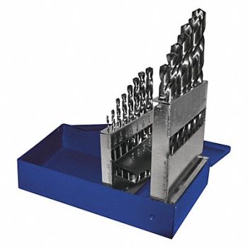 CENTURY DRILL AND TOOL Brite Drill Index 15 Pc Set, 42ZR45