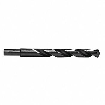 CENTURY DRILL AND TOOL Black Oxide Drill Bit 3/8in. 13/32in., 42ZT20