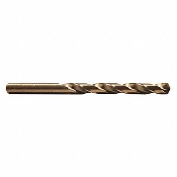 CENTURY DRILL AND TOOL Cobalt Jobber Drill Bit 17/64 in, 42ZT76