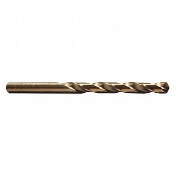 CENTURY DRILL AND TOOL Cobalt Jobber Drill Bit 13/64 in, 42ZT72