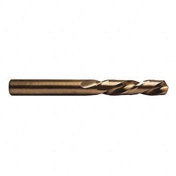 CENTURY DRILL AND TOOL Left Hand Cobalt Jobber Drill Bit 1/2in., 42ZU73