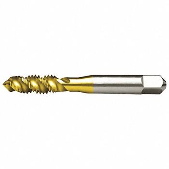 CLEVELAND Spiral Flute Tap #6-32 HSS, 435T21