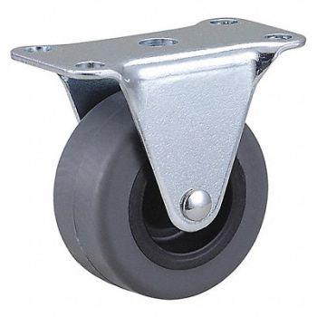GRAINGER APPROVED Standard Plate Caster Rigid 75 lb., 435X76