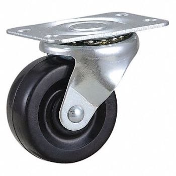 GRAINGER APPROVED Standard Plate Caster Swivel 75 lb., 435X85