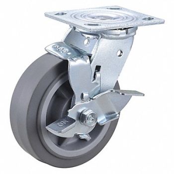 GRAINGER APPROVED Standard Plate Caster Swivel 450 lb., 435X91