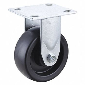 GRAINGER APPROVED Standard Plate Caster Rigid 750 lb., 435X93