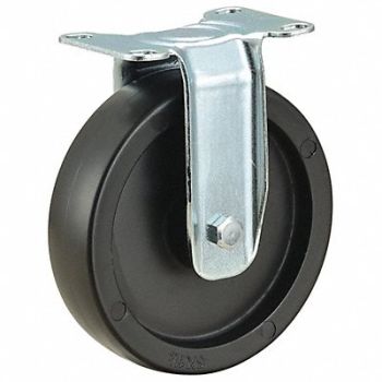GRAINGER APPROVED Standard Plate Caster Rigid 220 lb., 435Y02
