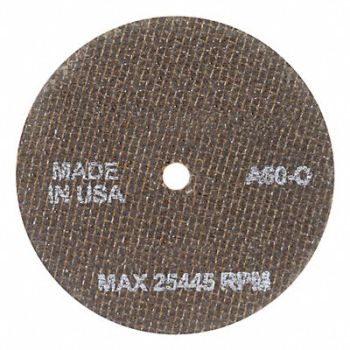 GRAINGER APPROVED Abrasive Cut-Off Wheel Type 41 3 dia., 435Y61