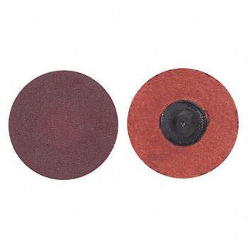 GRAINGER APPROVED Quick-Change Sand Disc 3 in Dia TR PK50, 435Z47