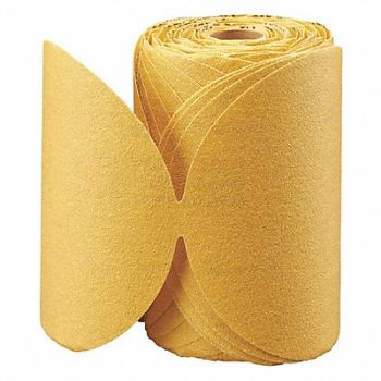 GRAINGER APPROVED PSA Sanding Disc 5 in Dia P100 G, 435Z91