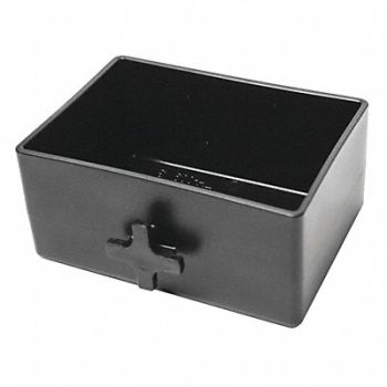 TOOLHANGER Plyprpylne Plastic Box Hangers Black PK2, 436C72