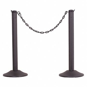 US WEIGHT Heavy Duty Stanchion Post Dia 3 PR, 436C94