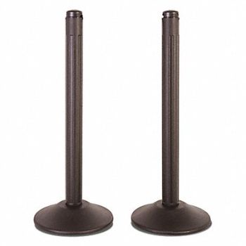 US WEIGHT Heavy Duty Stanchion Post Dia 3 PR, 436C96