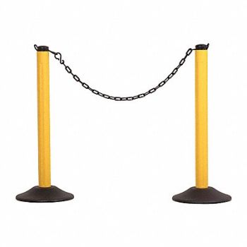 US WEIGHT Heavy Duty Stanchion Post Dia 3 PR, 436D10