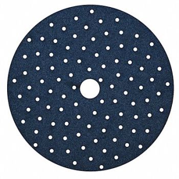 NORTON Hook-and-Loop Sanding Disc 6 in Dia, 436D40