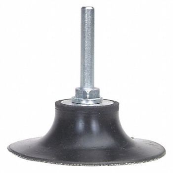 NORTON Quick Change Disc Backup Pad 3 in Dia, 436D94