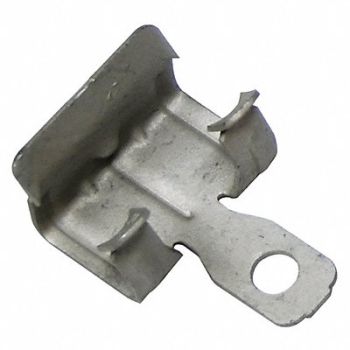 BIRD BARRIER Netting Bracket 1-1/2 L Silver PK100, 436G61