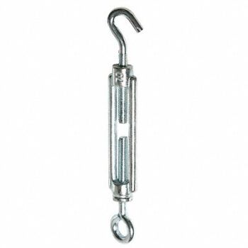 BIRD BARRIER Netting Turnbuckle 1/2 L Silver PK10, 436G74