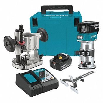 MAKITA CordlessCompactRouterKit 18V LXTBattery, 436L90
