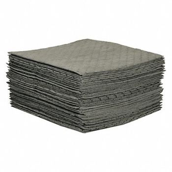 CONDOR Absorbent Pad Heavy 41 gal 30 L PK50, 436M77
