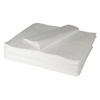 CONDOR Absorbent Pad Heavy 41 gal 30 W PK50, 436M88