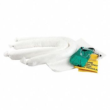 CONDOR Spill Kit Bag Oil-Based Liquids 3 gal., 436M97