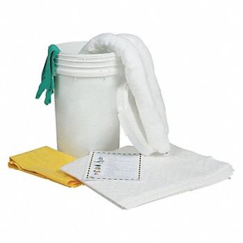 CONDOR Spill Kit Oil-Based Liquids 9.1gal. 18 H, 436M98