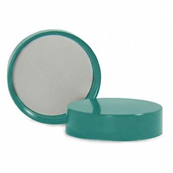 QORPAK Cap Wide Mouth Green 28-400mm PK500, 437T36