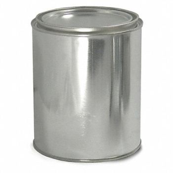 QORPAK Metal Can Metal Unlined 3.4 in PK50, 437H99