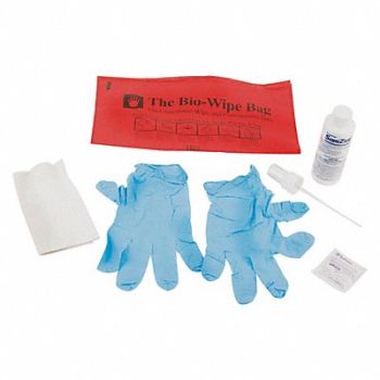 SPILL MAGIC Biohazard Spill Kit Size 9 x 12, 437J88