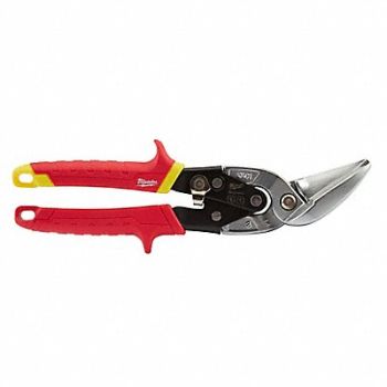 MILWAUKEE Offset Snip Straight 5 Cutting Length, 437K24