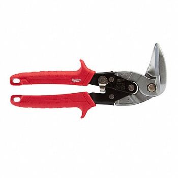 MILWAUKEE Aviation Snip Left 4 Cutting Length, 437K28
