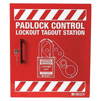 CONDOR Lockout Station Red 15-1/2 H, 437R75